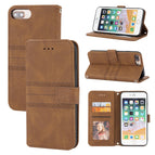 For iPhone 8 Plus / 7 Plus / 6 Plus / Brown