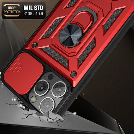 Sliding Camera Cover Design TPU+PC Protective Case, For iPhone 13 Pro Max