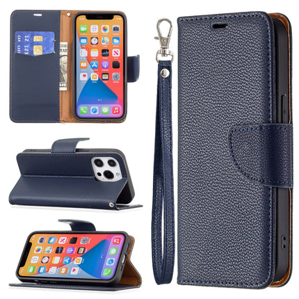 Litchi Texture Pure Color Horizontal Flip Leather Case with Holder & Card Slots & Wallet & Lanyard, For iPhone 13 Pro Max