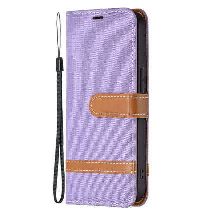 Color Matching Denim Texture Horizontal Flip Leather Case with Holder & Card Slots & Wallet & Lanyard, For iPhone 13 mini, For iPhone 13