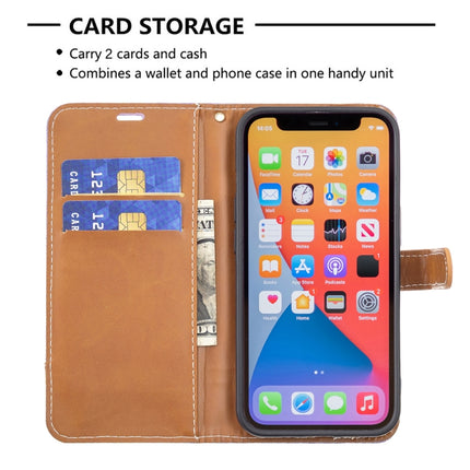 Color Matching Denim Texture Horizontal Flip Leather Case with Holder & Card Slots & Wallet & Lanyard, For iPhone 13 Pro, For iPhone 13 Pro Max
