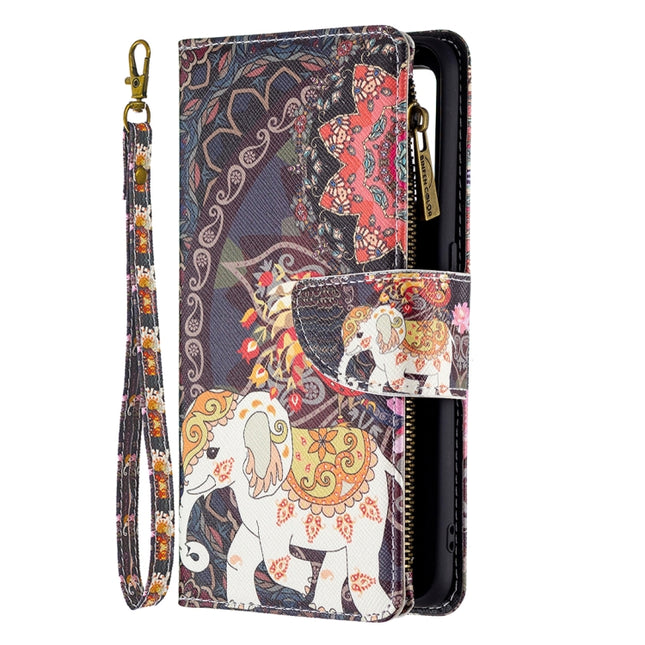 Colored Drawing Pattern Zipper Horizontal Flip Leather Case with Holder & Card Slots & Wallet, For OPPO A74 4G/F19 4G, For OPPO A74 5G/A93 5G/A54 5G, For OPPO A94/Reno5 F/F19 Pro