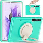 For Samsung Galaxy Tab S8+ / Tab S8 Plus /  Tab S7 FE / Tab S7+/S7 FE 12.4 inch T970 / Mint Green