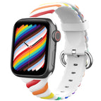 7 41mm / 6 & SE & 5 & 4 40mm / 3 & 2 & 1 38mm / Rainbow White