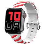 7 41mm / 6 & SE & 5 & 4 40mm / 3 & 2 & 1 38mm / Red White