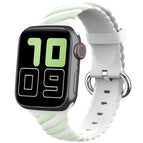 7 41mm / 6 & SE & 5 & 4 40mm / 3 & 2 & 1 38mm / Macaron Green White