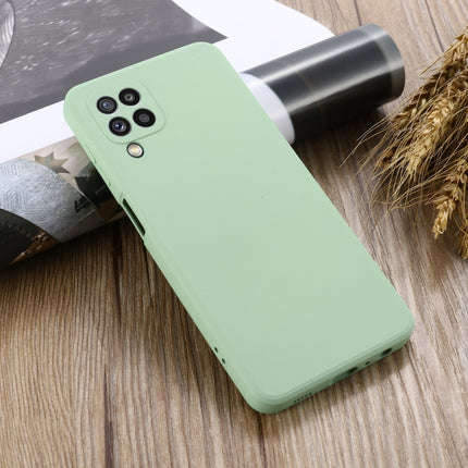 Solid Color Liquid Silicone Dropproof Full Coverage Protective Case, For Samsung Galaxy M32 4G Indian Version
