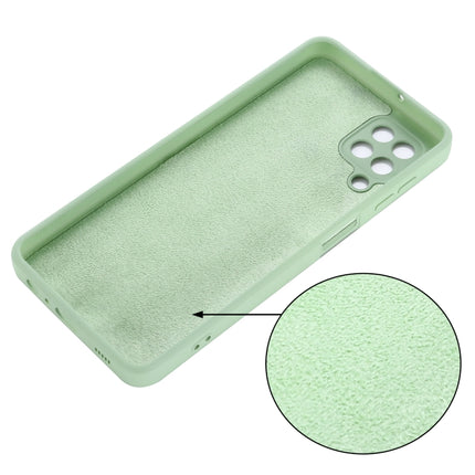 Solid Color Liquid Silicone Dropproof Full Coverage Protective Case, For Samsung Galaxy M32 4G Indian Version