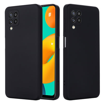 Solid Color Liquid Silicone Dropproof Full Coverage Protective Case, For Samsung Galaxy M32 4G Indian Version