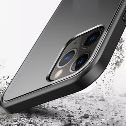 Skin Feel Frosted PC + TPU Shockproof Case with Color Button, For iPhone 12 mini, For iPhone 12 / 12 Pro, For iPhone 12 Pro Max