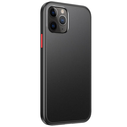 Skin Feel Frosted PC + TPU Shockproof Case with Color Button, For iPhone 12 mini, For iPhone 12 / 12 Pro, For iPhone 12 Pro Max