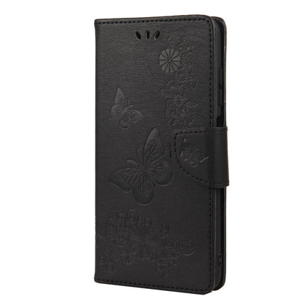 Vintage Embossed Floral Butterfly Pattern Horizontal Flip Leather Case with Card Slot & Holder & Wallet & Lanyard, For Samsung Galaxy A03s 164mm, For iPhone 13 mini, For iPhone 13