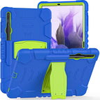 For Samsung Galaxy Tab S7+/S7 FE 12.4 inch / Blue+Lime