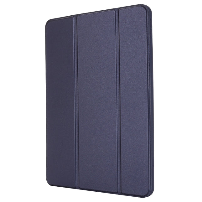 TPU Horizontal Flip Leather Case with Three-folding Holder, For iPad Pro 12.9 2022 / 2021/2020/2018