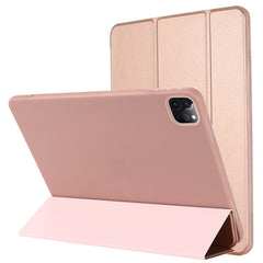 TPU Horizontal Flip Leather Case with Three-folding Holder, For iPad Pro 12.9 2022 / 2021/2020/2018