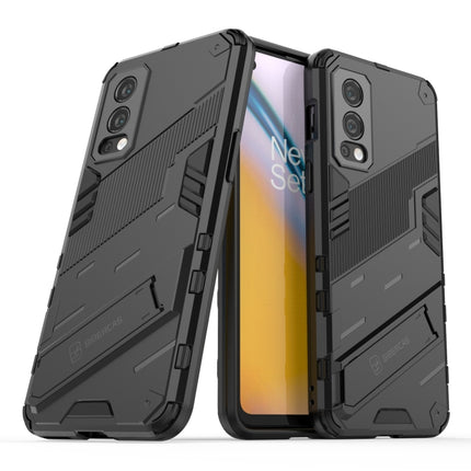 Punk Armor 2 in 1 PC + TPU Shockproof Case with Invisible Holder, For OnePlus Nord 2 5G, For Honor X20 SE