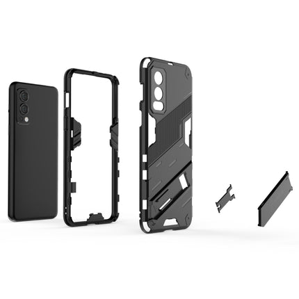 Punk Armor 2 in 1 PC + TPU Shockproof Case with Invisible Holder, For OnePlus Nord 2 5G, For Honor X20 SE