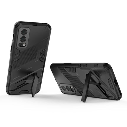 Punk Armor 2 in 1 PC + TPU Shockproof Case with Invisible Holder, For OnePlus Nord 2 5G, For Honor X20 SE