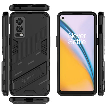 Punk Armor 2 in 1 PC + TPU Shockproof Case with Invisible Holder, For OnePlus Nord 2 5G, For Honor X20 SE
