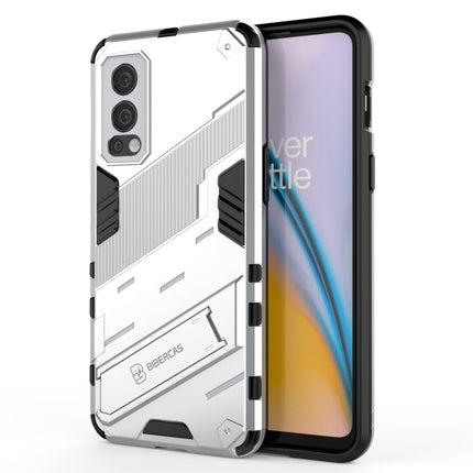 Punk Armor 2 in 1 PC + TPU Shockproof Case with Invisible Holder, For OnePlus Nord 2 5G, For Honor X20 SE