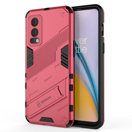 Punk Armor 2 in 1 PC + TPU Shockproof Case with Invisible Holder, For OnePlus Nord 2 5G, For Honor X20 SE