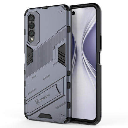 Punk Armor 2 in 1 PC + TPU Shockproof Case with Invisible Holder, For OnePlus Nord 2 5G, For Honor X20 SE
