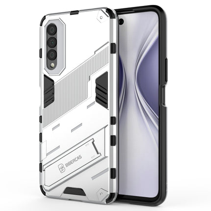 Punk Armor 2 in 1 PC + TPU Shockproof Case with Invisible Holder, For OnePlus Nord 2 5G, For Honor X20 SE