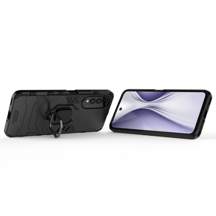 PC + TPU Shockproof Protective Case with Magnetic Ring Holder, For Honor X20 SE, For OnePlus Nord 2 5G