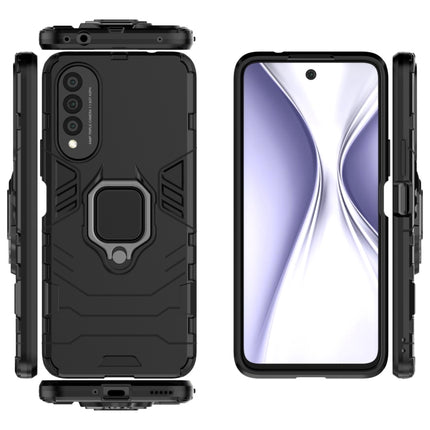 PC + TPU Shockproof Protective Case with Magnetic Ring Holder, For Honor X20 SE, For OnePlus Nord 2 5G