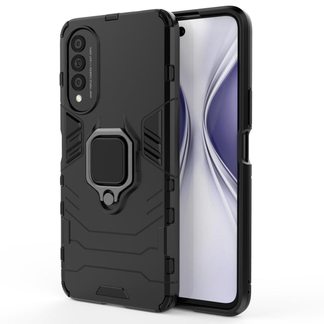 PC + TPU Shockproof Protective Case with Magnetic Ring Holder, For Honor X20 SE, For OnePlus Nord 2 5G