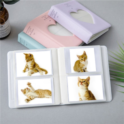 Hollow Heart 64 Pockets Photo Book Album Name Card Holder for Fujifilm Instax Mini 8 /7s /70 /25 /50s /90, Hollow Heart 64 Pockets Sky Blue, Hollow Heart 64 Pockets Light Mint, Hollow Heart 64 Pockets Pink, Hollow Heart 64 Pockets Light Purple