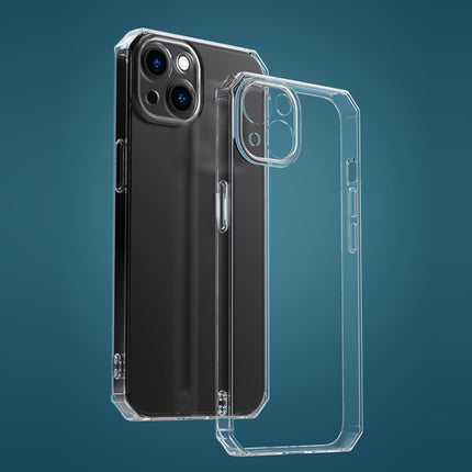 Funda protectora de TPU transparente octogonal con lados rectos a prueba de golpes, para iPhone 13 mini, para iPhone 13, para iPhone 13 Pro, para iPhone 13 Pro Max