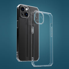 Gerade Seite Achteckige Transparente Stoßfeste TPU Schutzhülle, Für iPhone 13 mini, Für iPhone 13, Für iPhone 13 Pro, Für iPhone 13 Pro Max