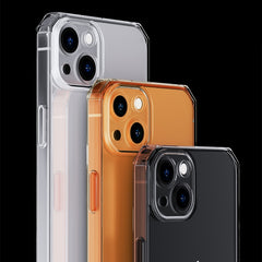 Gerade Seite Achteckige Transparente Stoßfeste TPU Schutzhülle, Für iPhone 13 mini, Für iPhone 13, Für iPhone 13 Pro, Für iPhone 13 Pro Max