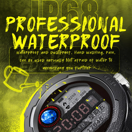 NORTH EDGE Mars 2 1.4 inch Full Touch Screen Outdoor Sports Bluetooth Smart Watch, Support Heart Rate / Sleep / Blood Pressure / Blood Oxygen Monitoring & Remote Control Camera & 7 Sports Modes