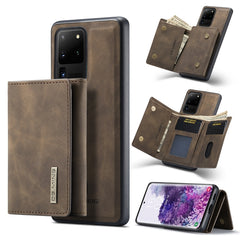 DG.MING M1 Series 3-Fold Multi Card Wallet  Back Cover Shockproof Case with Holder Function, For Samsung Galaxy S20 Ultra, For Samsung Galaxy S20+