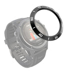 For Garmin Fenix 3/3 HR / Black Ring White Letter