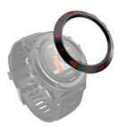 For Garmin Fenix 3/3 HR / Black Ring Red Letter