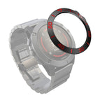 For Garmin Fenix 5X/5X Plus / Black Ring Red Letter