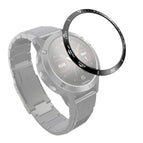 For Garmin Fenix 5 / Black Ring White Letter