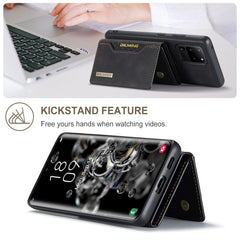 DG.MING M2 Series 3-Fold Multi Card Bag Back Cover Shockproof Case with Wallet & Holder Function, For Samsung Galaxy S20 Ultra, For Samsung Galaxy S20+