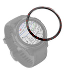 For Garmin Fenix 6s/ 6s Pro/6s Sapphire / Black Ring Red Letter