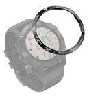 For Garmin Fenix 6X/6X Pro/6X Sapphire / Black Ring White Letter