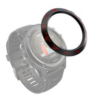 For Garmin Fenix 3/3 HR / Black Ring Red Letter