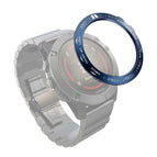 For Garmin Fenix 5X/5X Plus / Blue Ring White Letter