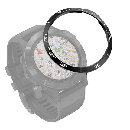 Smart Watch Steel Bezel Ring, B Version, For Garmin Fenix 6X/6X Pro/6X Sapphire