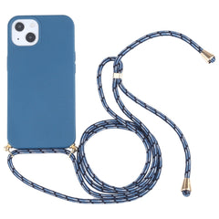 Wheat Straw Material + TPU Shockproof Case with Neck Lanyard, For iPhone 13 mini, For iPhone 13, For iPhone 13 Pro, For iPhone 13 Pro Max