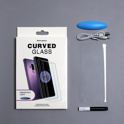 UV Liquid Curved Full Glue Tempered Glass Film, For Xiaomi Mi Mix 4