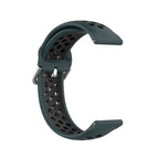 For Samsung Galaxy Watch4 44mm / Olive Green Black