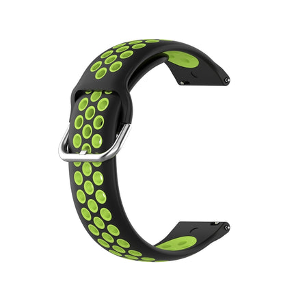 Two-color Silicone Replacement Strap Watchband, For Samsung Galaxy Watch4 44mm